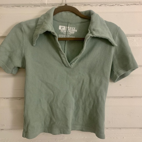 Big Bud Press Sage Green Fisherman Polo - Picture 1 of 4